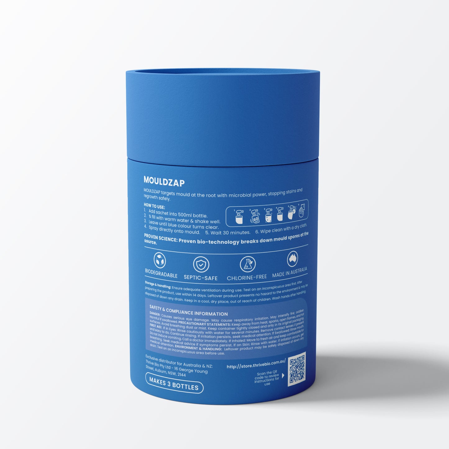 MOULDZAP — Removes & prevents mould