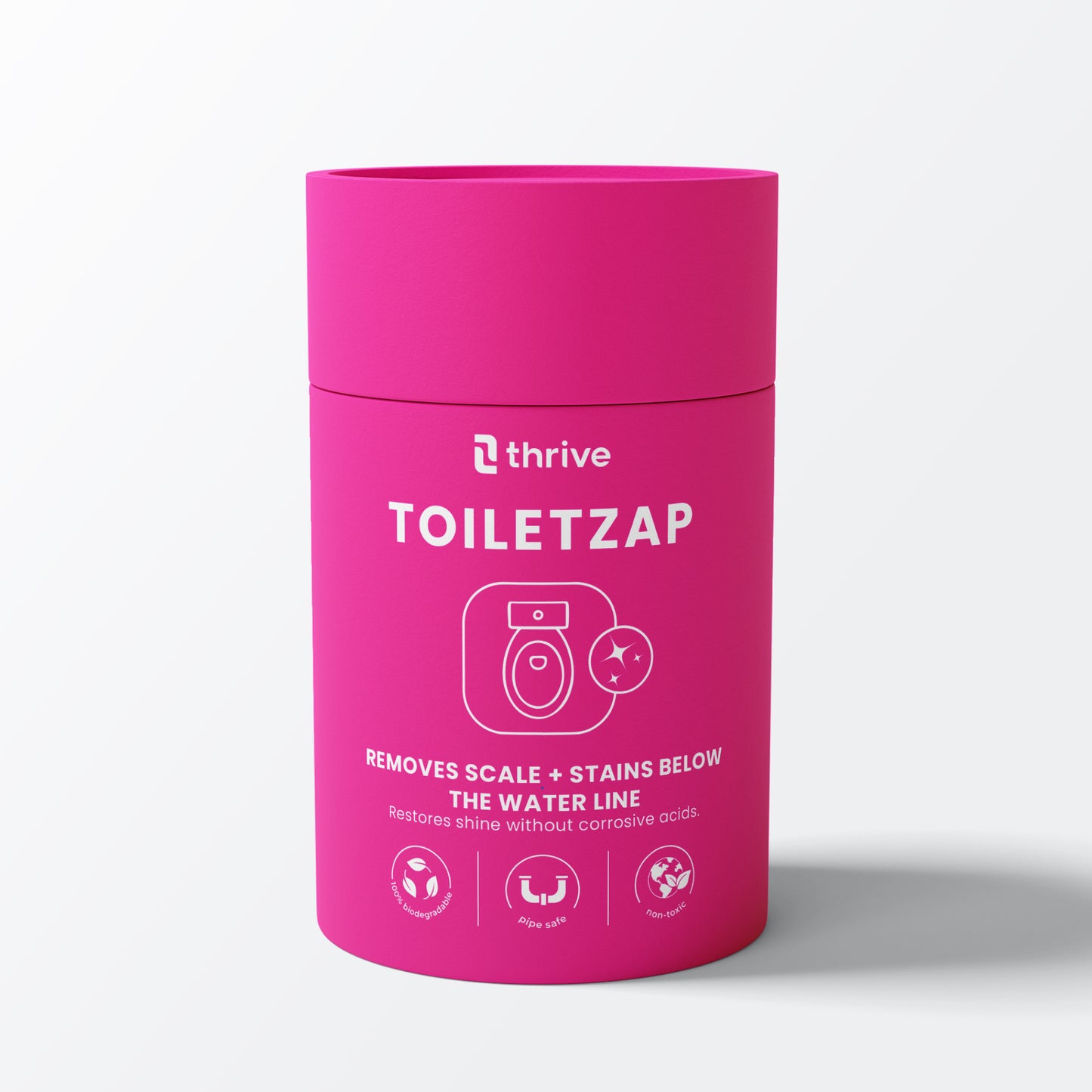 TOILETZAP — Eliminates bowl stains & odour